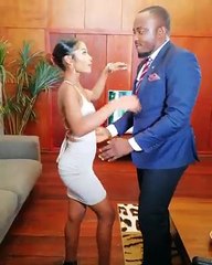 See How He Rushed her Aggressively and Grabbed Her Backside