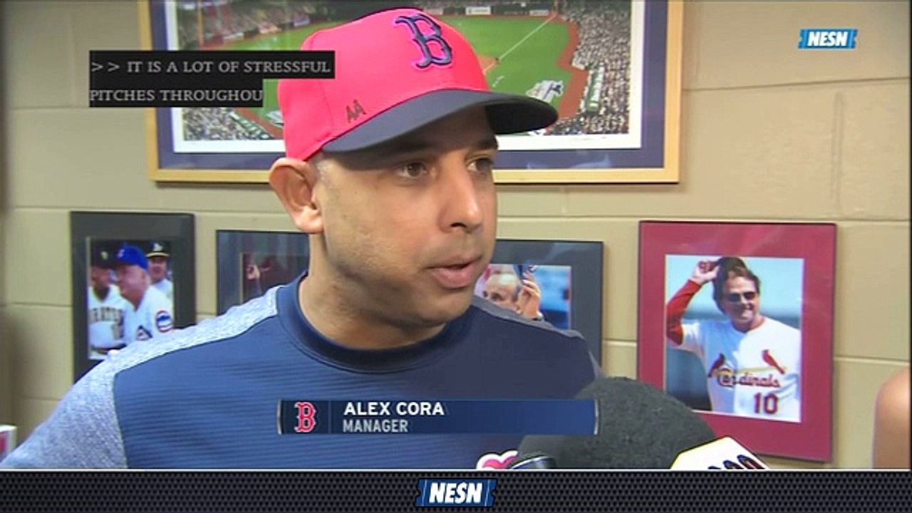 Alex Cora Discusses Red Sox's Second Consecutive Loss To Rays
