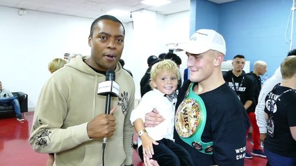 Jake Paul LOCKER ROOM After TKO WIN! vs Deji