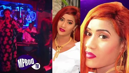 BB BASS CHERIE PAPE DIOUF REINE DU BATTAAAREE AU GOLDEN A LA SOIREE DE SON MARI