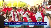 Perú vs. Suecia Mira la fiesta de los hinchas peruanos en Gotemburgo