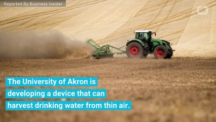 Device Could Be Able To Draw Water Right From Thin Air