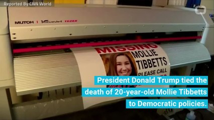 Trump Invokes Mollie Tibbetts Again