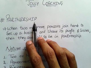 [In_Hindi]_CH-1_PARTNERSHIP_ACCOUNTING_INTRODUCTION_Part_1___by_JOLLY_Coaching