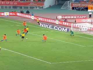 كرة قدم: الدوري الصيني الممتاز: باولينيو يدكّ شباك لونينغ مؤكّدًا فوز إيفرغراندي