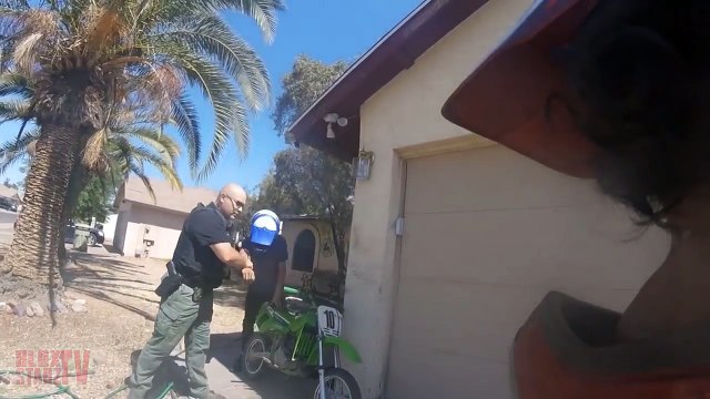 Cops VS Dirt Bikes 2018 Kids CAUGHT By Police RUNNING Away TWICE On Video License SUSPENDED Till 18