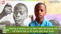 Tài Năng Nhí - Cậu bé 11 tuổi truyền tải linh hồn qua từng nét vẽ khiến mọi người ngưỡng mộ