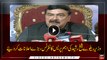 Minister for Railway Sheikh Rasheed announces new reforms in his press conference