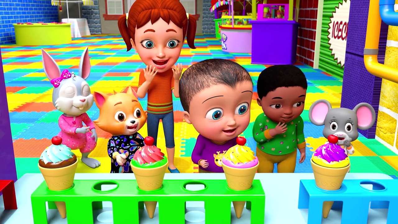 One Little Ice Creams Song - Fun Indoor Playground Songs for Kids