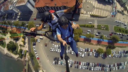 Yamaç paraşütünde Kurban Bayramı dolayısıyla yoğunluk yaşandı