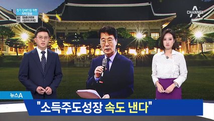 장하성 “소득주도성장 속도감 있게 추진한다”