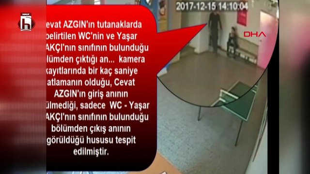 Okul müdürünün öğrencisi tarafından vurularak öldürüldüğü olayın görüntüleri ortaya çıktı