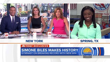 Simone Biles Opens Up About Incredible Victory At Gymnastics Championships: ‘I Am Human’ | TODAY
