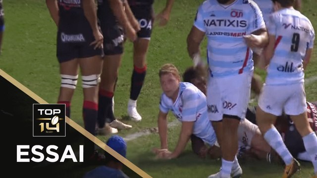 TOP 14 - Essai Finn RUSSELL 2 (R92) - Toulon - Racing 92 - J1 - Saison 2018/2019