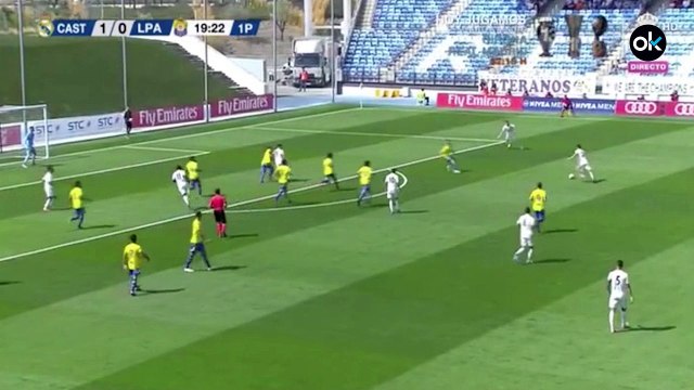 Debut de Vinicius en el Castilla