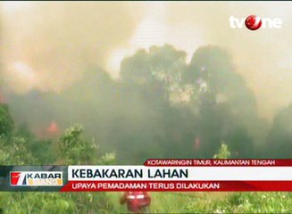 Pasokan Air jadi Kendala Pemadaman Kebakaran Hutan Kalteng