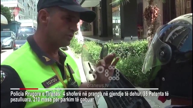 Ora News - Mbi 300 gjoba shoferëve në Durrës