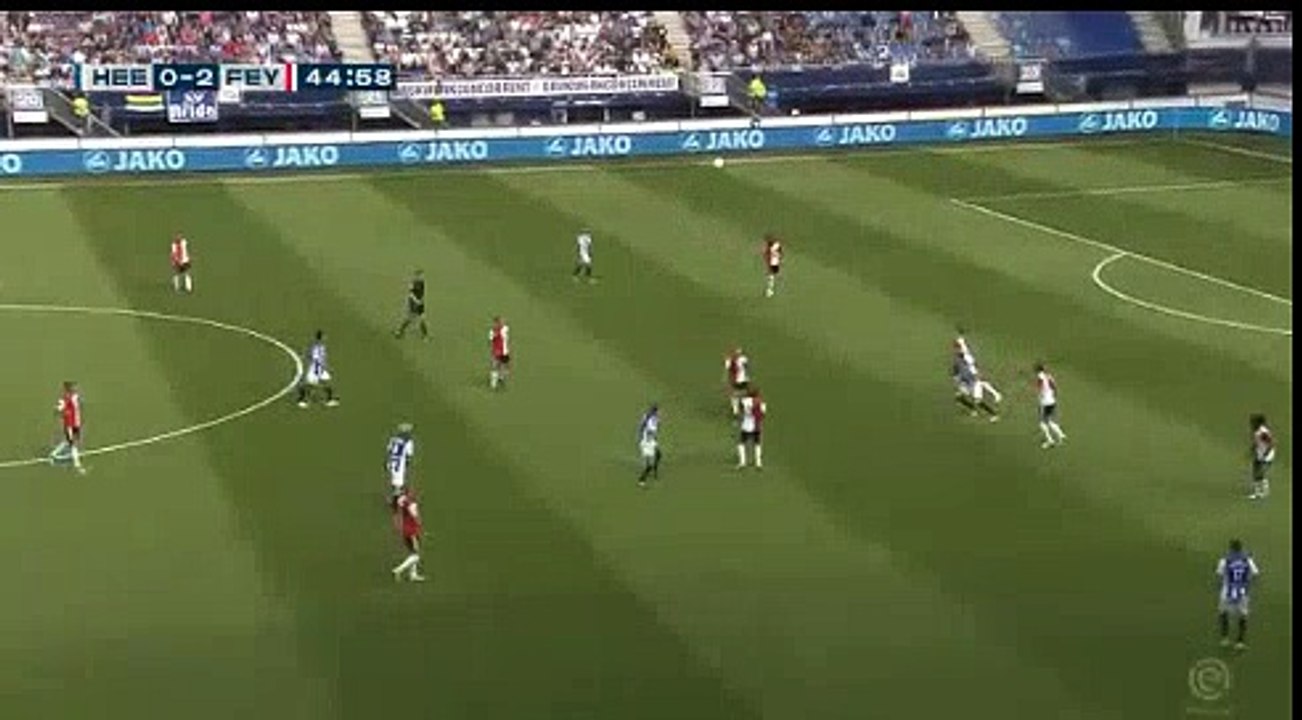 Jens Toornstra Goal - Heerenveen	 0-3 Feyenoord 26/08/2018