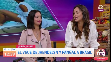 ¡Jhendelyn viajó a Brasil con Pangal! - Mucho gusto 2018