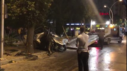 Çorum'da 1 Kişinin Öldüğü Kaza Anı Kamerada++++++