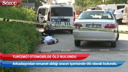 Kazak turizmci otomobilde ölü bulundu