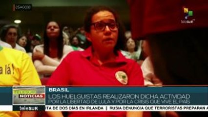 Brasil: huelguistas y movimientos reiteran su apoyo y respaldo a Lula
