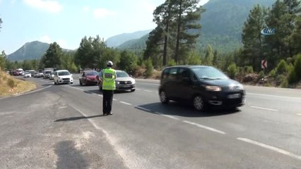 Tatilcilerin Dönüş Yolu Çileye Dönüştü