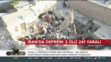İran'da deprem meydana geldi