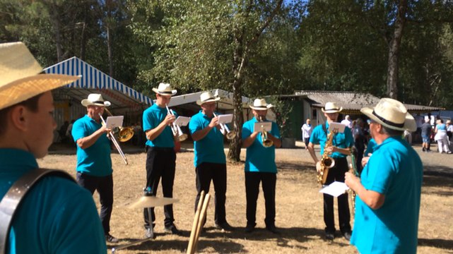 Défilé de chars au comice cantonal de La Flèche