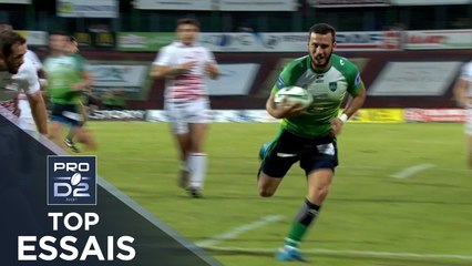 TOP Essais de la J02 – PRO D2 – Saison 2018-2019