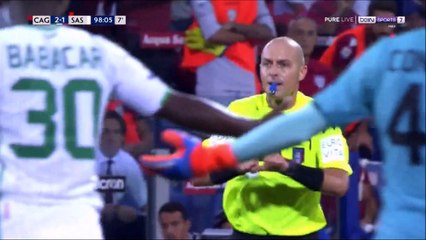 Kevin-Prince Boateng 99th Minute penalty goal - Cagliari 2-[2] Sassuolo