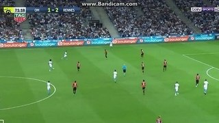 Ramy Bensebaini Own Goal HD - Marseille 2-2 Renne 26.08.2018