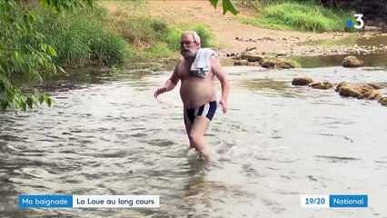 Doubs : la baignade dans la Loue se mérite