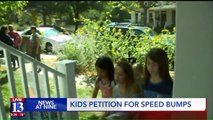 Kids Go Door-to-Door to Petition for Speed Bumps in Their Utah Neighborhood