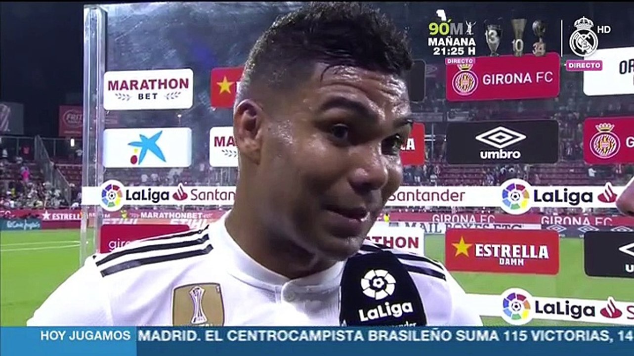 Casemiro: "En la segunda parte hemos entendido lo que quería Lopetegui"