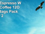 Caffe Darte FabrianoAlderwood Espresso Whole Bean Coffee 12Ounce Foil Bags Pack of 2