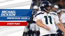 Every Michael Dickson punt | Preseason Week 3