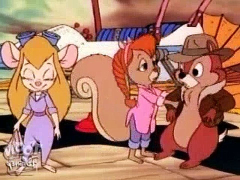 Chip 'n Dale Rescue Rangers S01E07 Adventures in Squirrelsitting