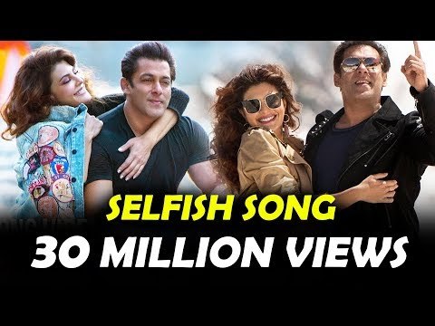सलमान खान के 'सेल्फिश' सॉन्ग ने क्रॉस किये 30 मिलियन व्यूज | रेस 3