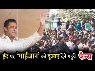 Salman Khan ने मनाई अपने फैंन्स के साथ ख़ास तरीके से ईद