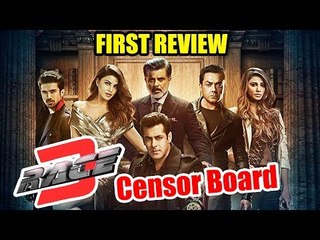 सलमान के रेस 3 का First रिव्यु ,Censor Board ने कहा ब्लॉकबस्टर