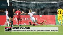 South Korean men's football team set up semifinal with Park Hang-seo's Vietnam