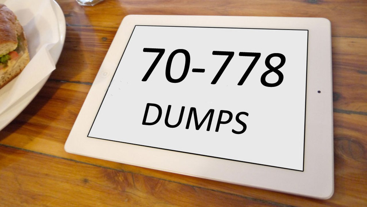 Microsoft MCSA:BI Reporting 70-778 Real Exam Dumps | IT-Dumps