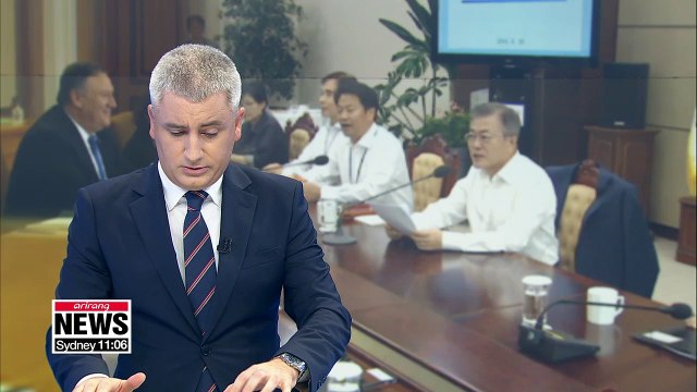 President Moon deciding next moves after Trump canceled Pompeo's N. Korea visit