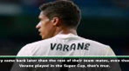 I want to ease Modric and Varane back into action - Lopetegui