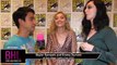 Skyler Samuels and Emma Dumont (The Gifted)  San Diego Comic-Con 2018