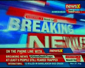 Building collapses in Ahmedabad, 1 dead & 10 people trapped; rescue operation underway