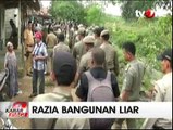 Bongkar Bangunan Liar, Satpol PP Bersitegang dengan Warga