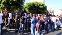 بعد العفو نشطاء الحراك بالناظور يطالبون بإطلاق سراح جميع المعتقلين والأمن يفرق الإحتجاج بالقوة