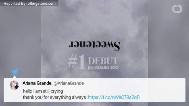 Ariana Grande’s ‘Sweetener’ Opens at Number One